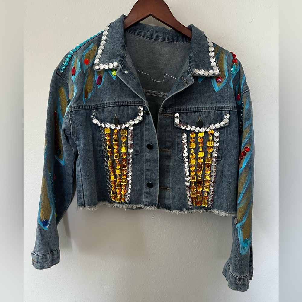Embellished Denim Jacket